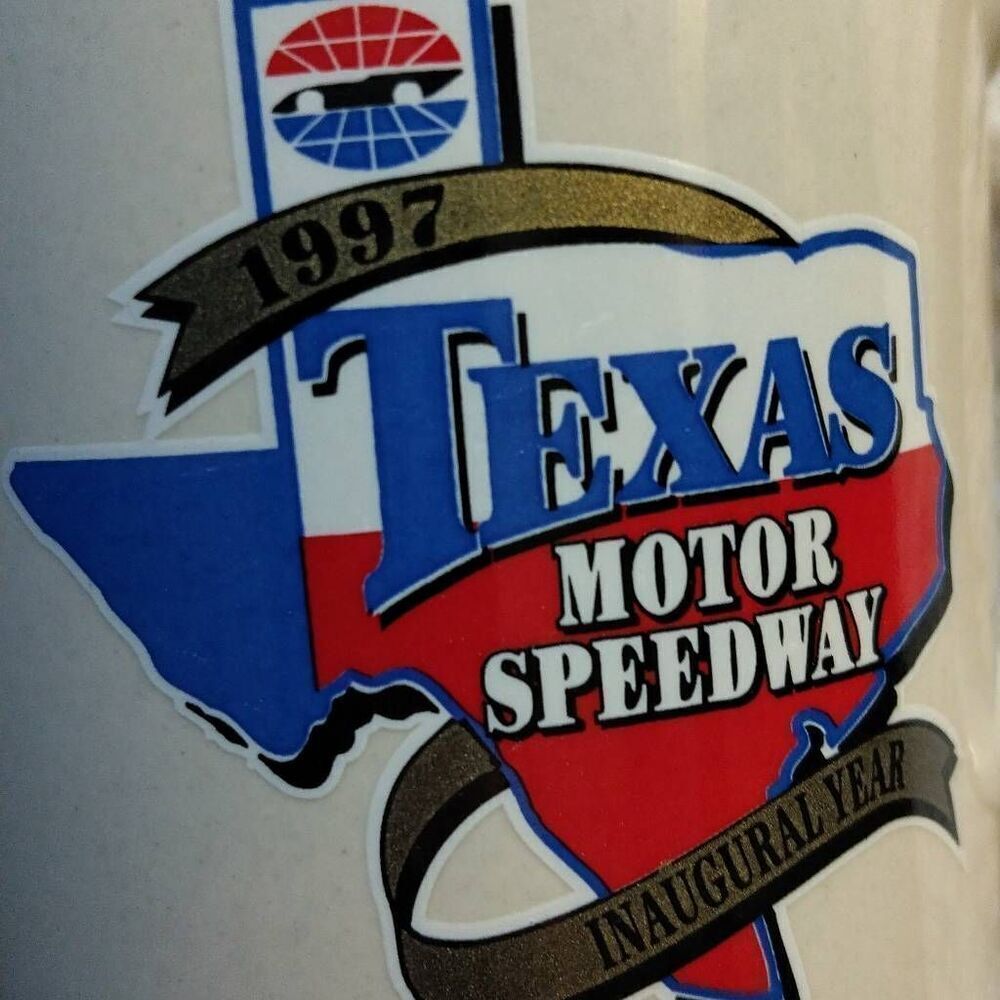 Vintage Texas Motor Speedway Coffee Mugs, 2 10oz Mugs